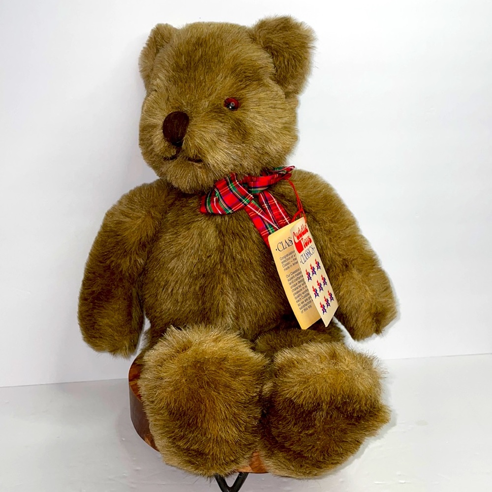 Vintage Douglas Cuddle Toys Plush Teddy Bear